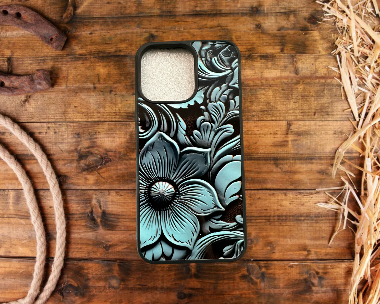 Tooled Turquoise Pattern