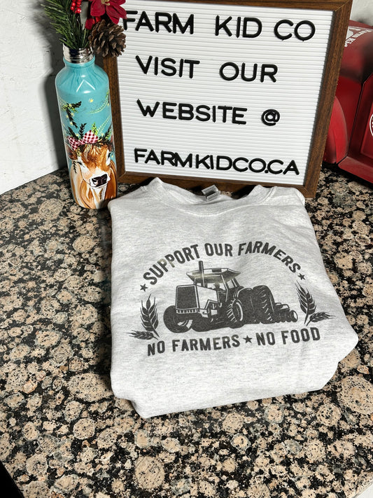 Support Local Farmers CREWNECK SIZE MEDIUM 25% OFF