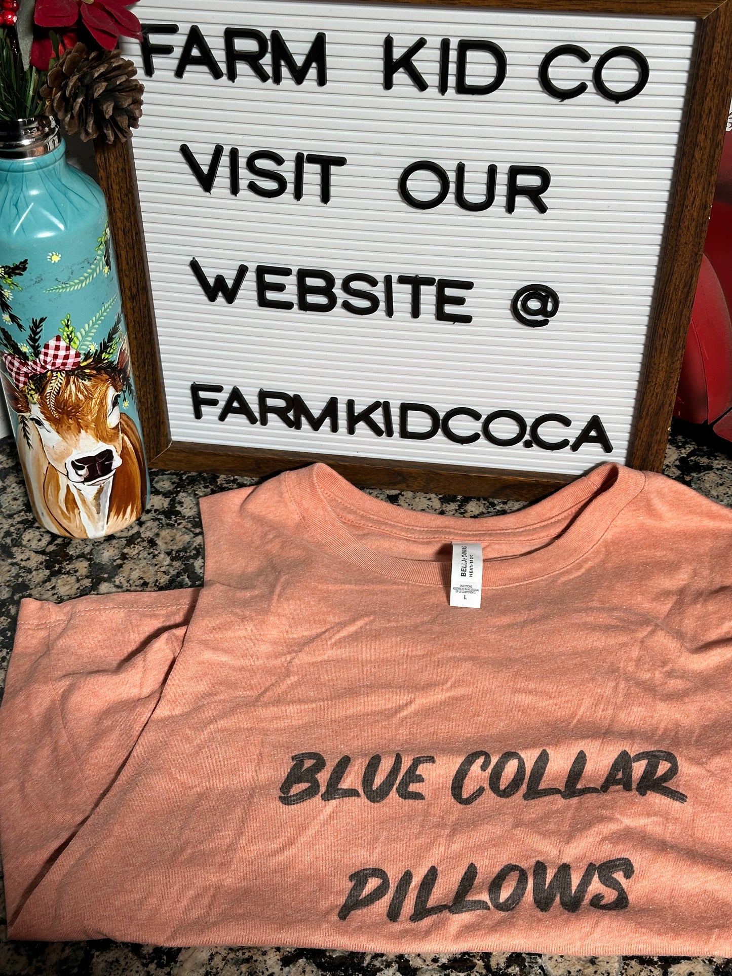 Blue Collar Pillows TANK SIZE LARGE 25% OFF