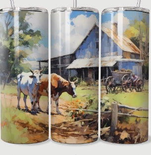 Barn Scene Tumblers (32 OPTIONS)