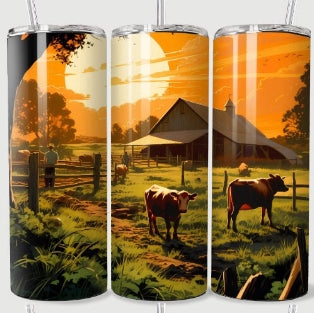 Barn Scene Tumblers (32 OPTIONS)