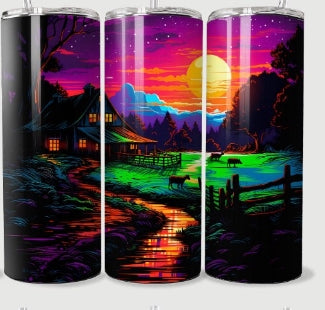 Barn Scene Tumblers (32 OPTIONS)