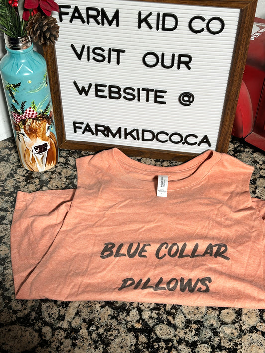 Blue Collar Pillows TANK SIZE LARGE 25% OFF