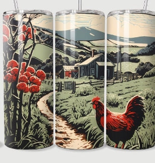 Barn Scene Tumblers (32 OPTIONS)