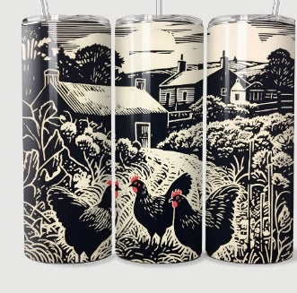 Barn Scene Tumblers (32 OPTIONS)