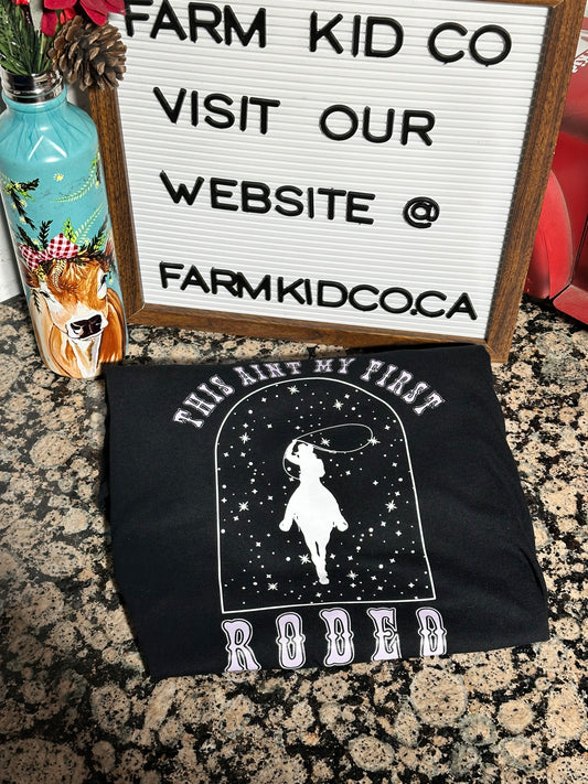 Ain’t My First Rodeo TEE, SIZE SMALL 25% OFF