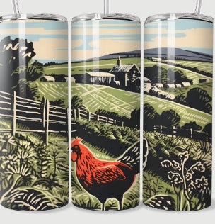 Barn Scene Tumblers (32 OPTIONS)