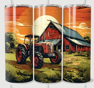 Barn Scene Tumblers (32 OPTIONS)