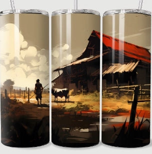 Barn Scene Tumblers (32 OPTIONS)