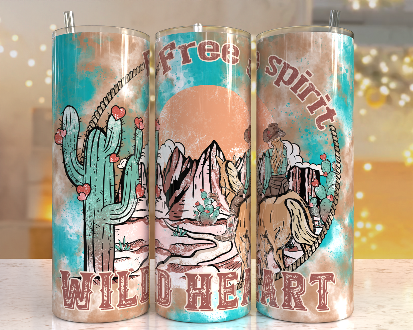 Free Spirit Wild Heart Tumbler