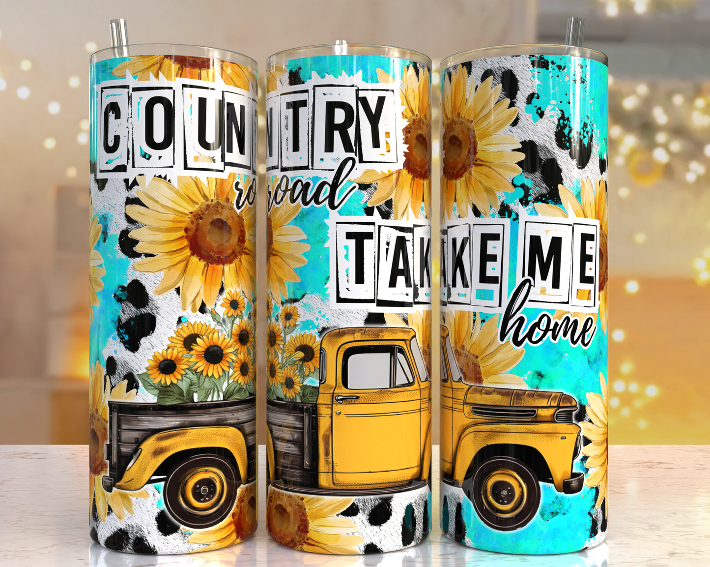 Country Roads Take me Home Tumbler