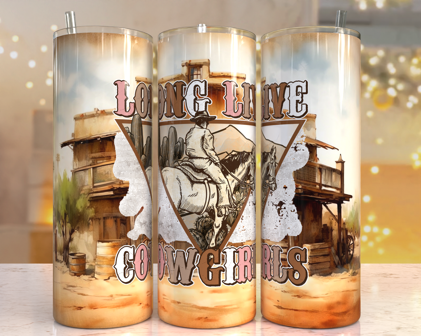 Long Live Cowgirls Tumbler