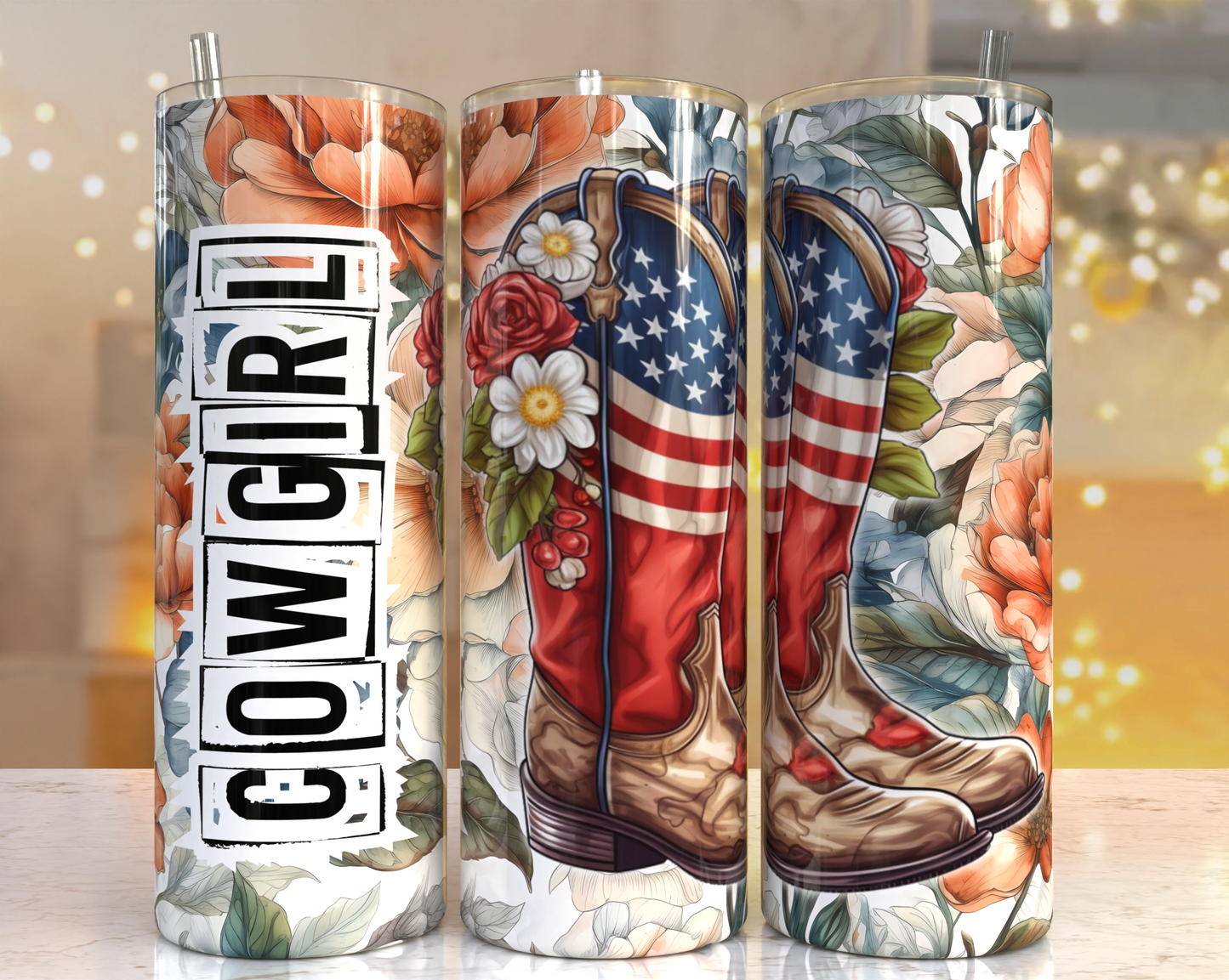 Cowgirl Boots Tumbler