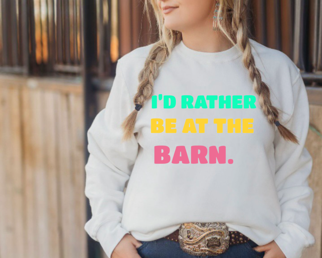 I'd Rather Be At the Barn