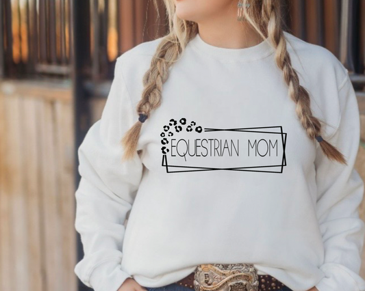 Equestrian Mom Cheetah Print