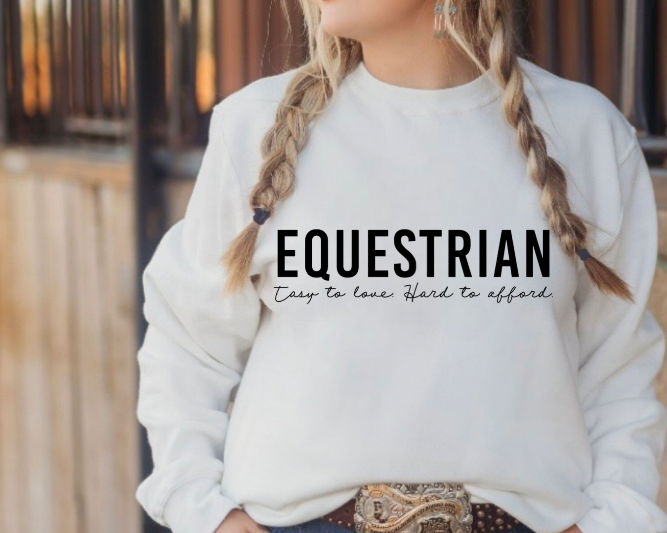 Equestrian, easy to love hard to afford