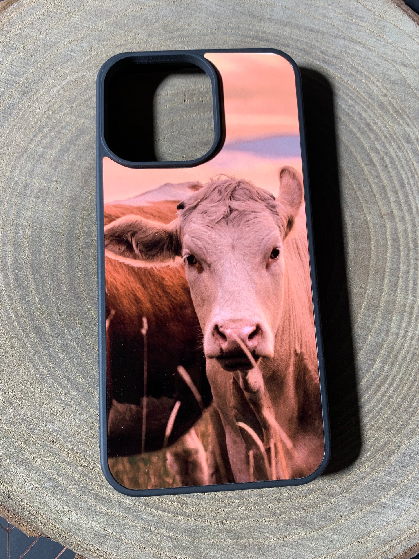 Blonde Cow Phone Case