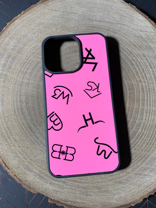 Pink Brands Phone Case