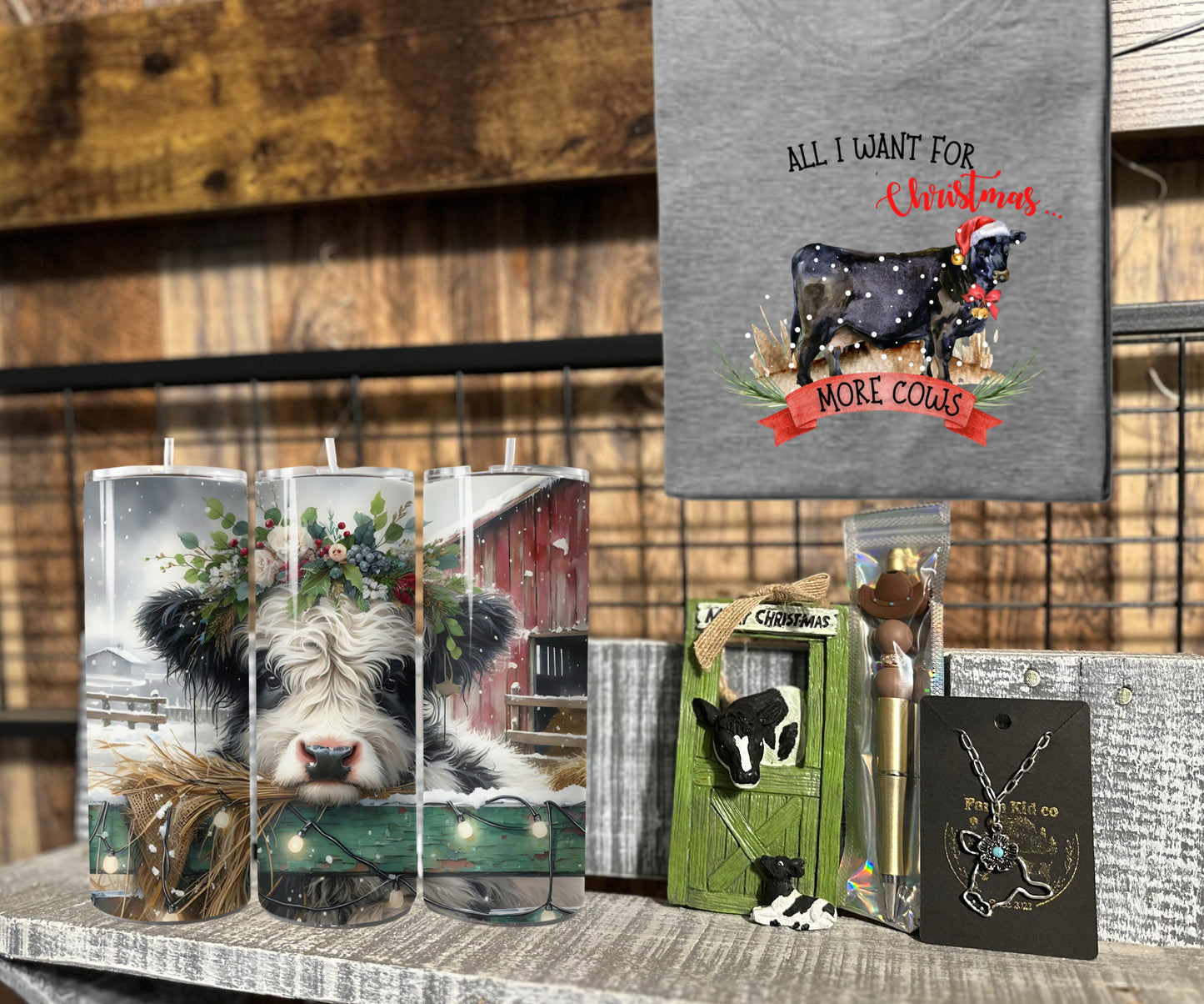 Grab Bag- Cow Theme