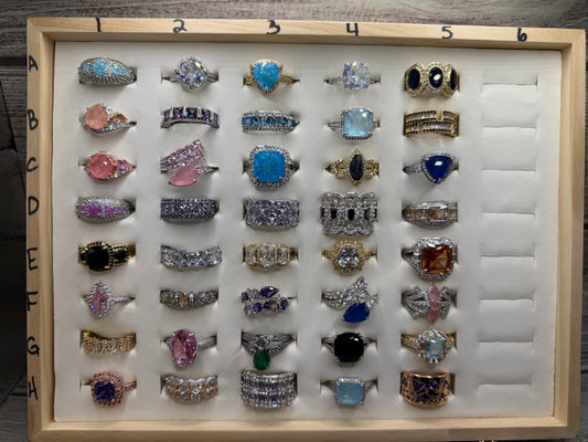 SIZE 8 RING BOARD NEW NEWS