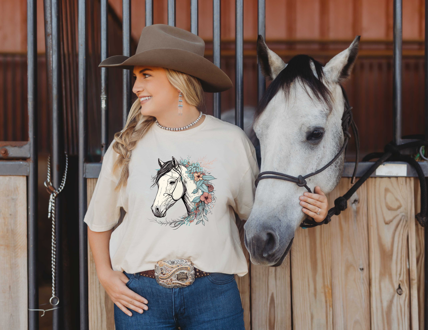 Double Impression Horse Art TEE SHIRTS ( 6 Styles)