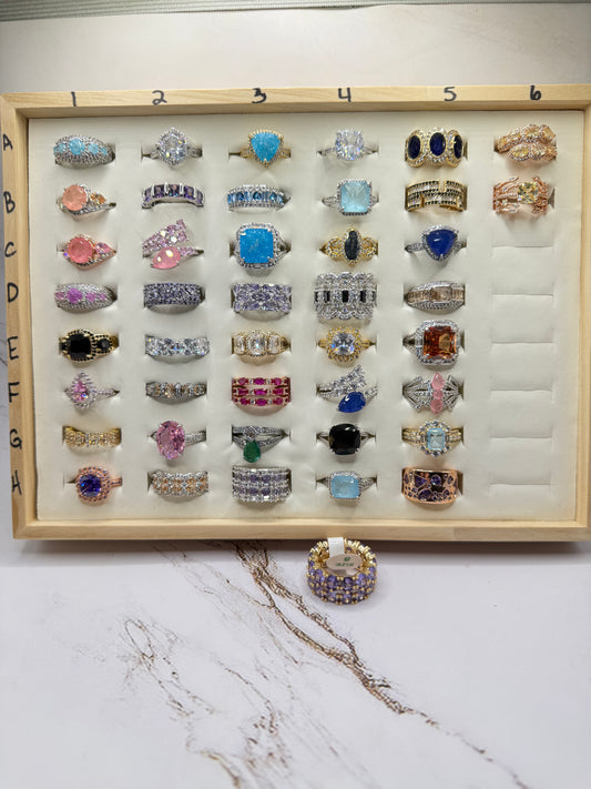 SIZE 8 RING BOARD NEW NEWS