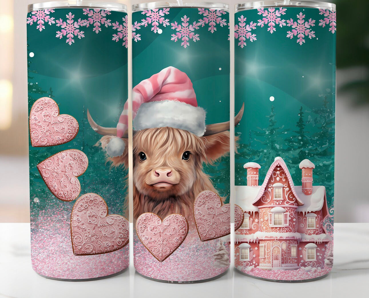 Princess Highland Valentine Tumbler