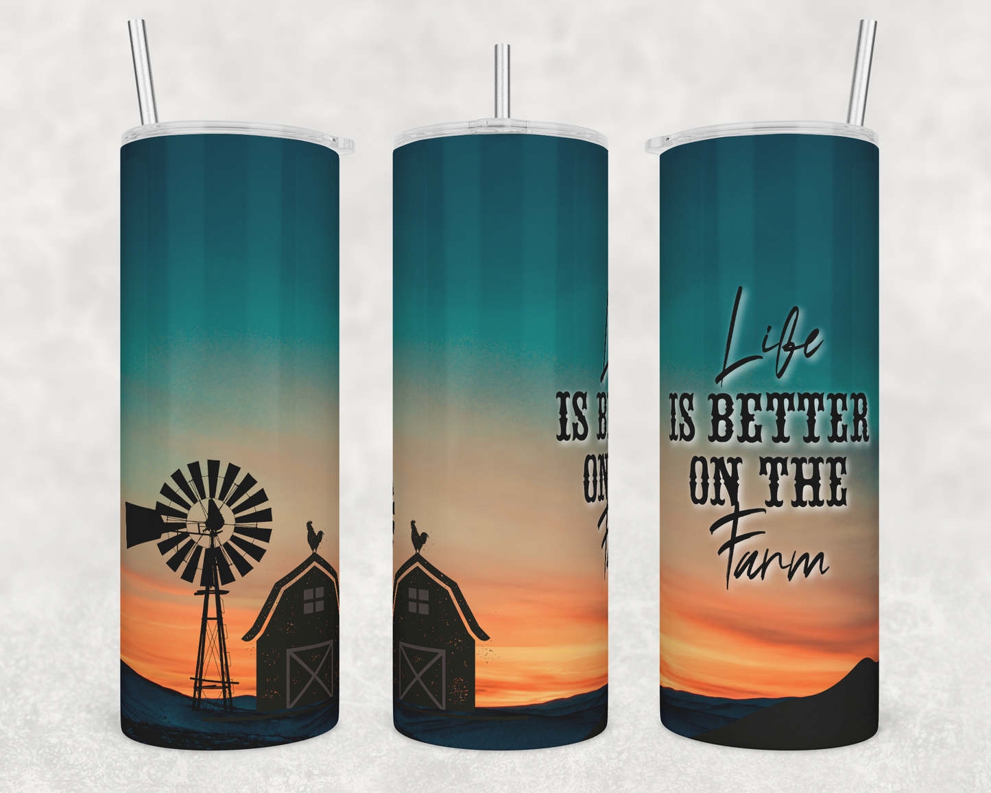 Life is better on the Farm Tumbler