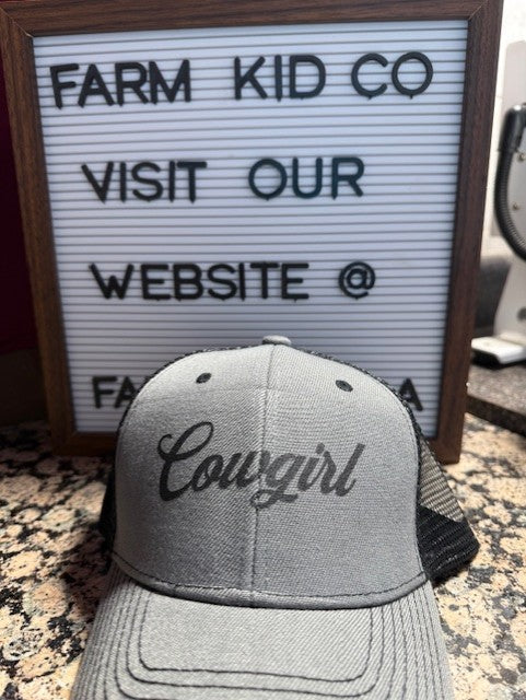 Cowgirl Trucker Hat