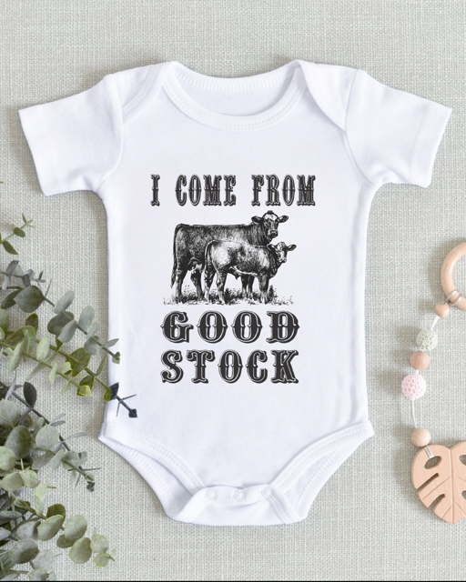 Baby Onesie- FARM KID CHICKEN