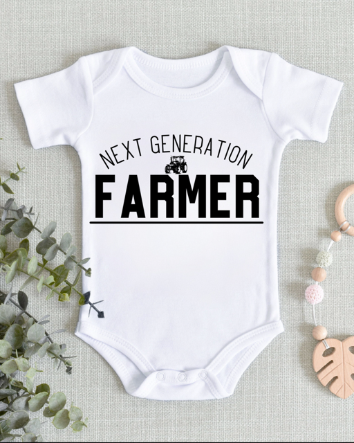 Baby Onesie- NEXT GENERATION FARMER